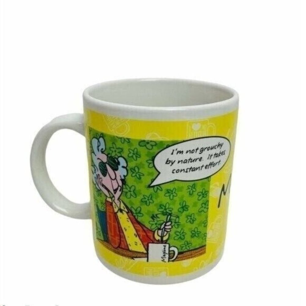Hallmark Cards Maxine Mug Cup Im Not Grouchy By Nature Souvenir Gift Y2K